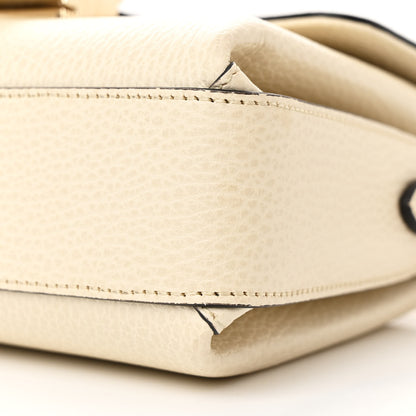 Gucci Dollar Calfskin Interlocking G Crossbody Bag Mystic White 11 of 12