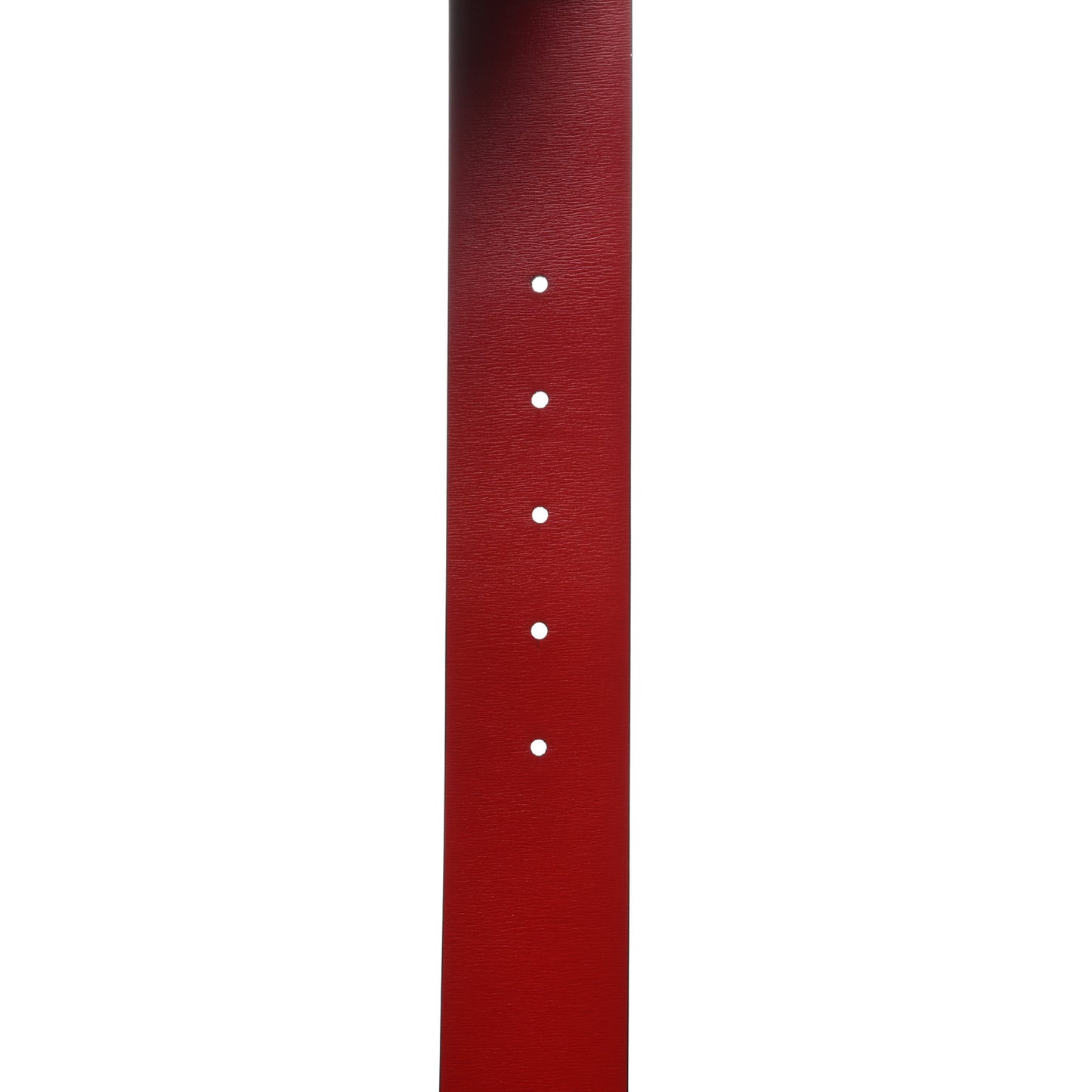Glossy Calfskin One Stud Reversible Belt 70 28 Black Pure Red