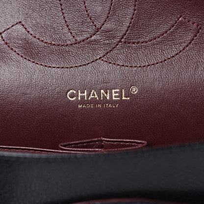 Chanel Caviar Quilted Jumbo Double Flap Black 6 of 15