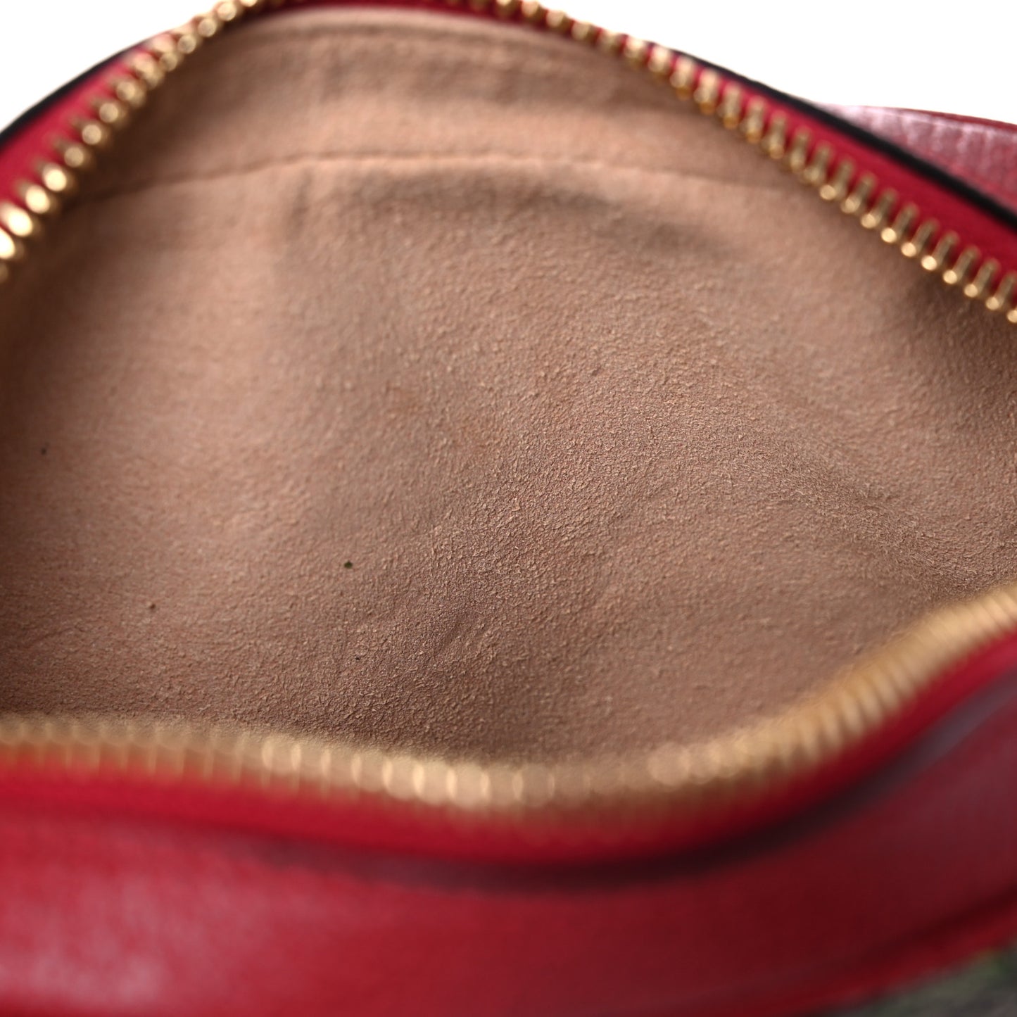 GG Supreme Monogram Flora Web Mini Ophidia Shoulder Bag Red