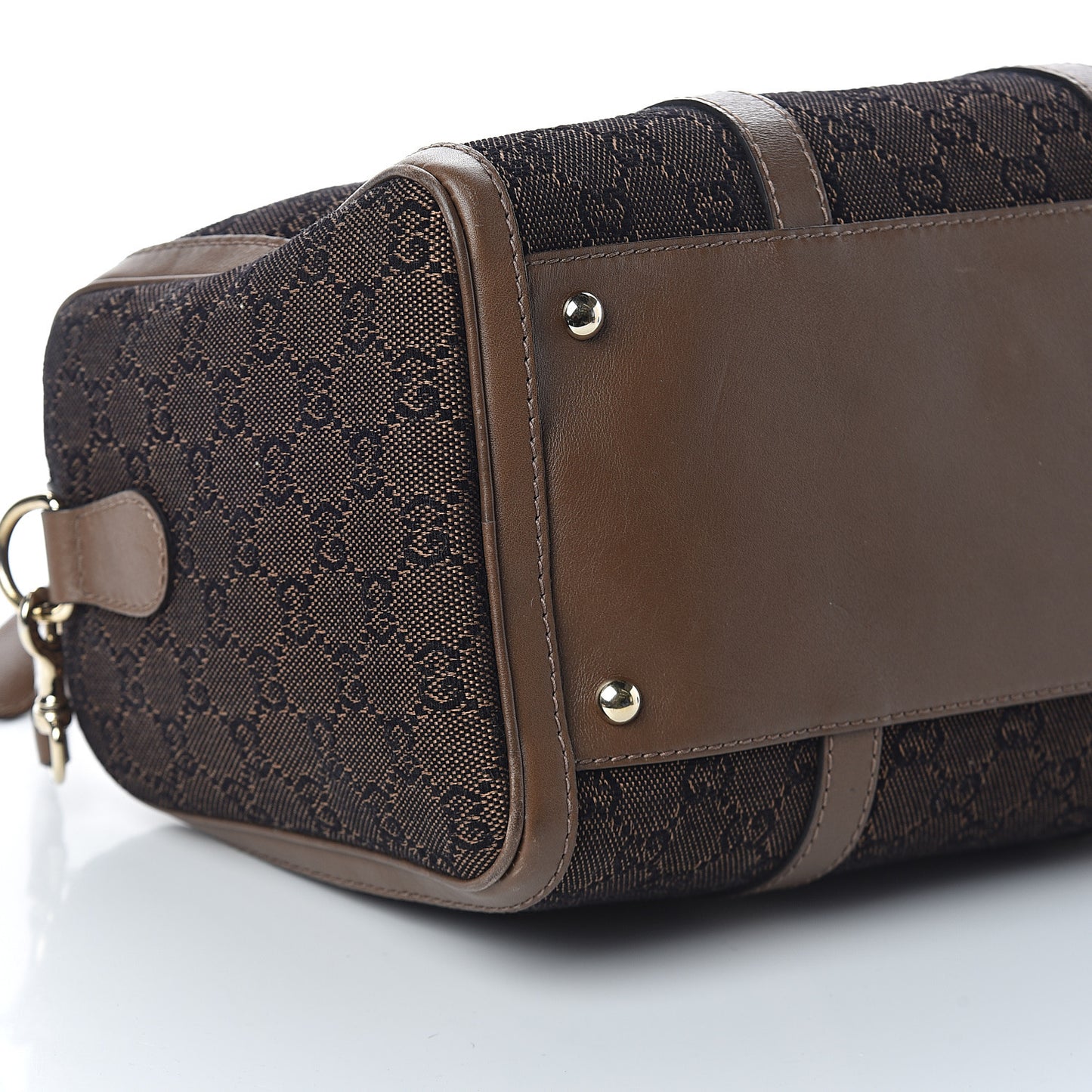 Monogram Medium Vintage Web Joy Boston Brown
