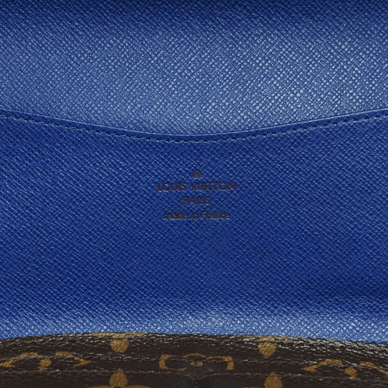 Louis Vuitton Monogram Josephine Wallet Blue 7 of 8