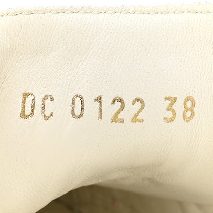 Christian Dior Canvas Walk 'N' Dior Low Top Sneakers 38 Taffy Pink 9 of 10