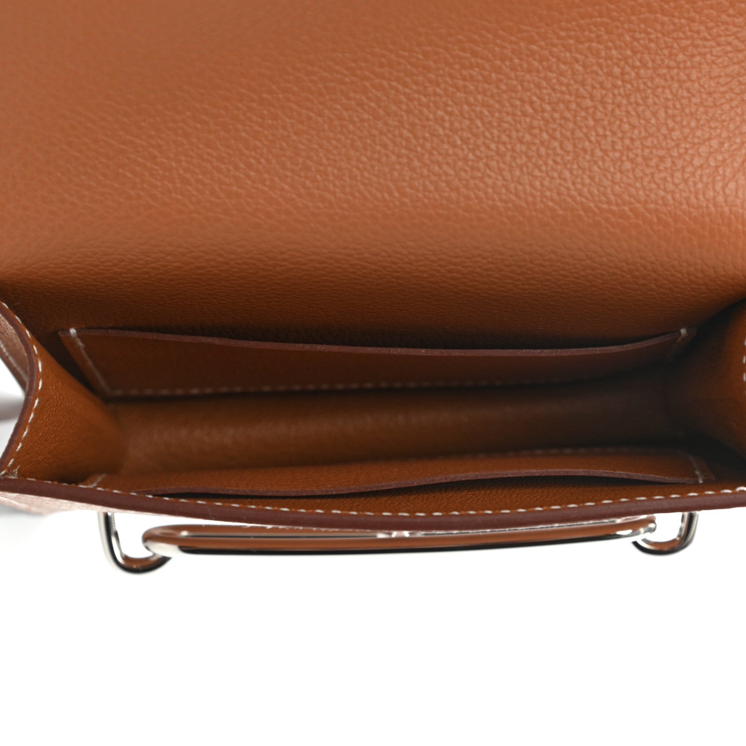 Hermes Evercolor Roulis Slim Wallet Gold 6 of 7