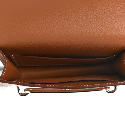Hermes Evercolor Roulis Slim Wallet Gold 6 of 7