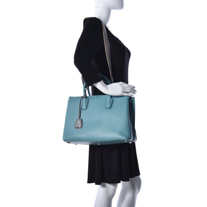 MCM Grained Calfskin Large Milla Tote 2 of 10