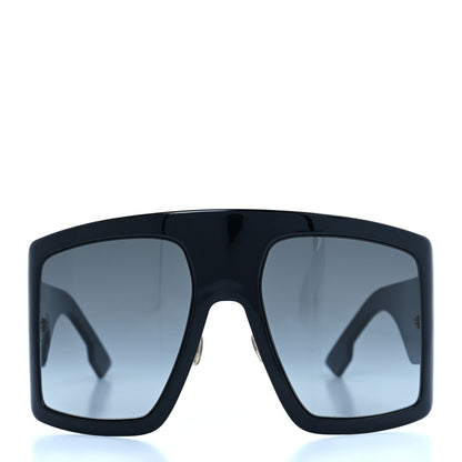 Christian Dior Acetate DiorSo Light 1 Shield Sunglasses Black 2 of 8