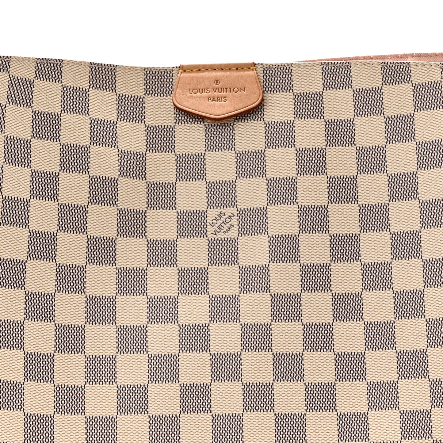 Damier Azur Graceful MM Rose Ballerine