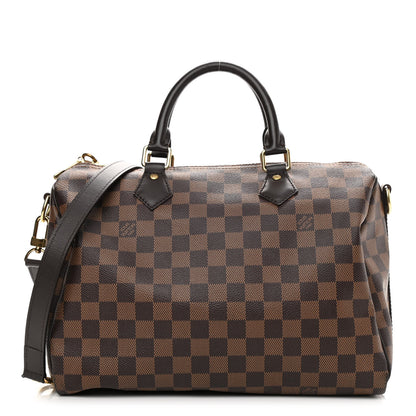 Louis Vuitton Damier Ebene Speedy Bandouliere 30 1 of 10