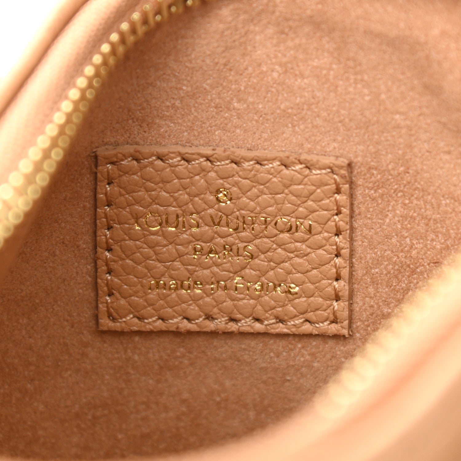 Louis Vuitton Empreinte Monogram Giant Nano Speedy Arizona Creme 6 of 10