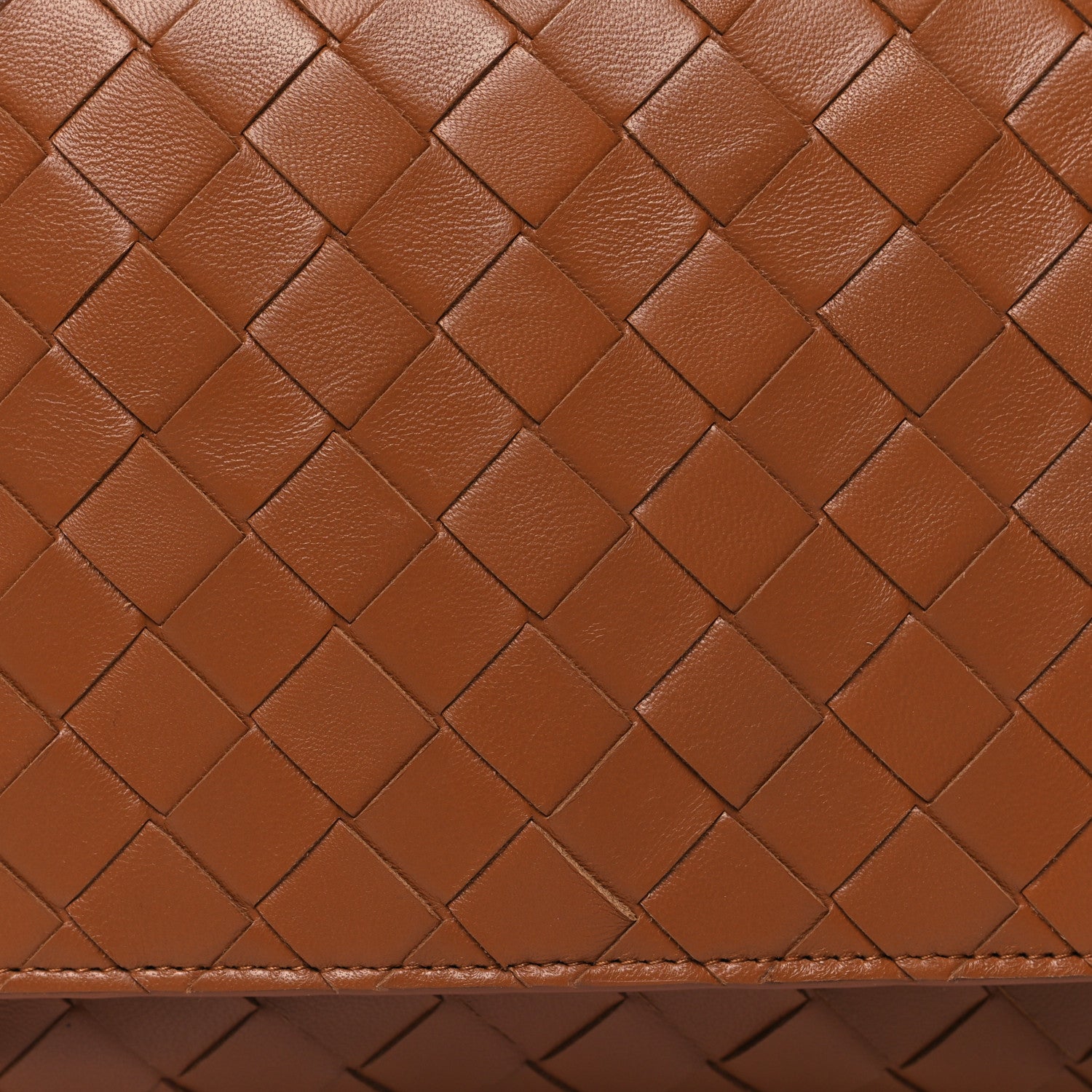 Bottega Veneta Nappa Intrecciato Mini Crossbody Bag Wood 9 of 11