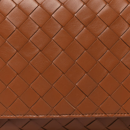 Bottega Veneta Nappa Intrecciato Mini Crossbody Bag Wood 9 of 11