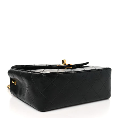 Chanel Lambskin Quilted Mini Square Flap Black 4 of 10