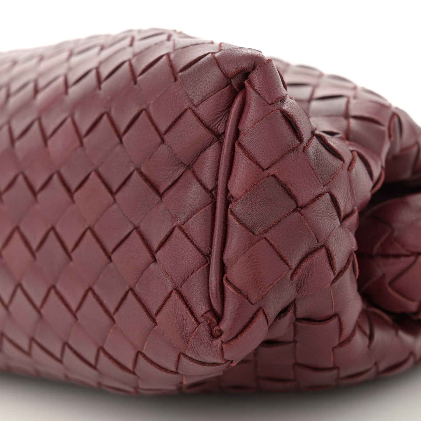 Nappa Intrecciato The Lauren 1980 Clutch Gigolo Red