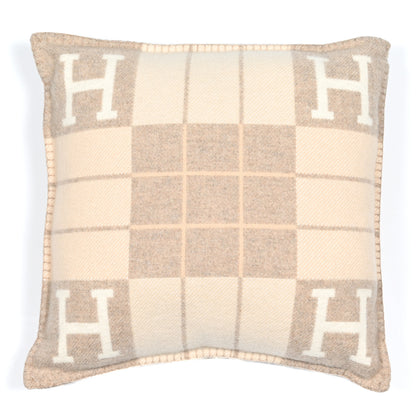 Hermes Wool Cashmere Avalon III Pillow PM Coco Camomille 1 of 3