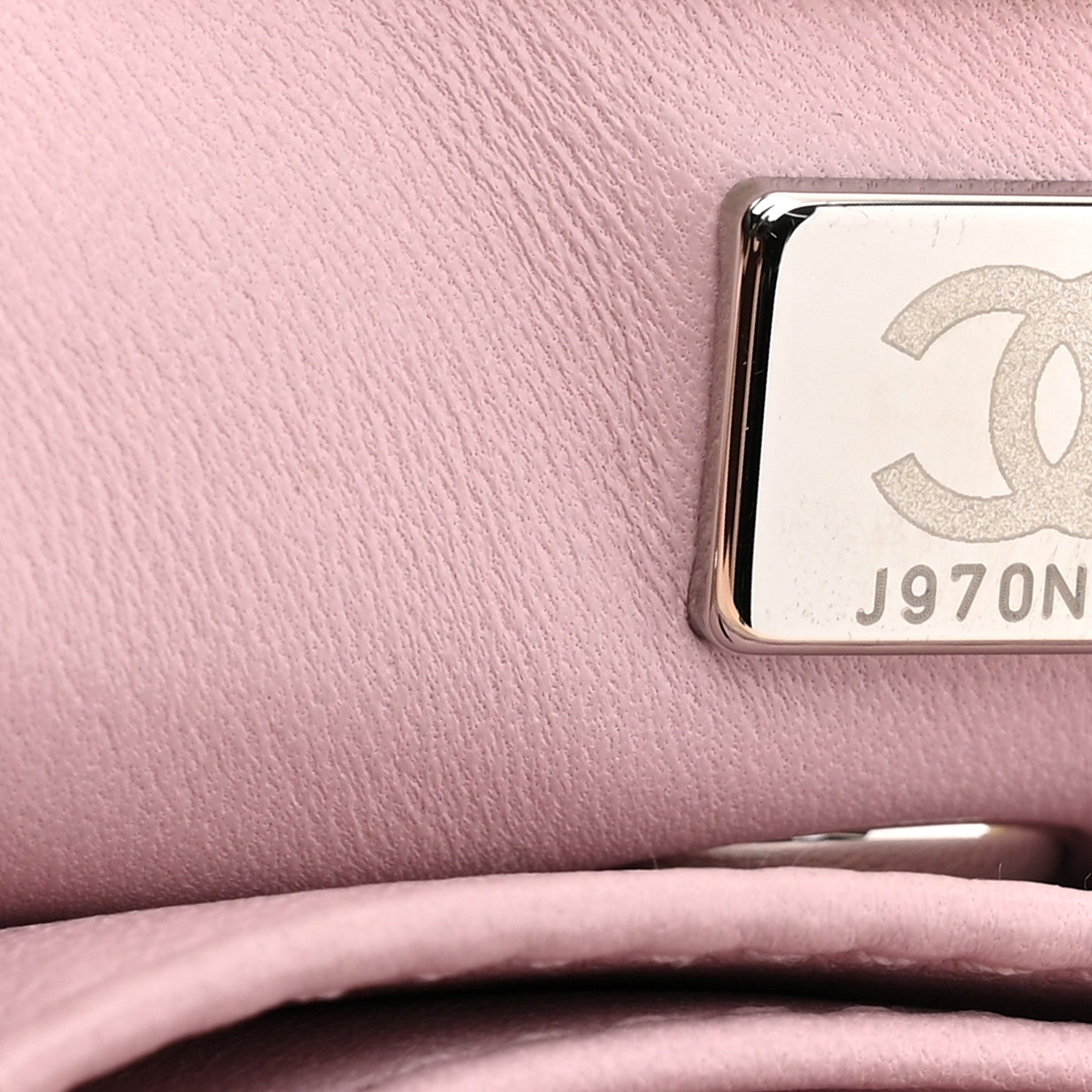 Chanel Iridescent Caviar Quilted Mini Coco Handle Flap Pink 7 of 12