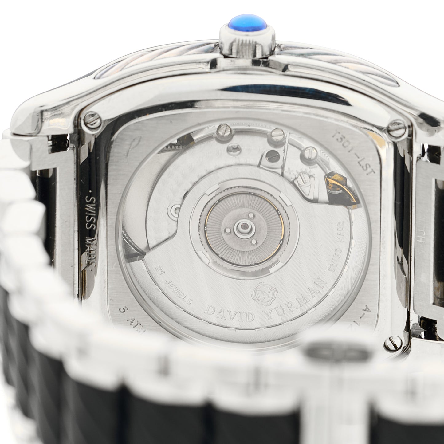 Stainless Steel 35mm Thoroughbred Automatic Watch Blue