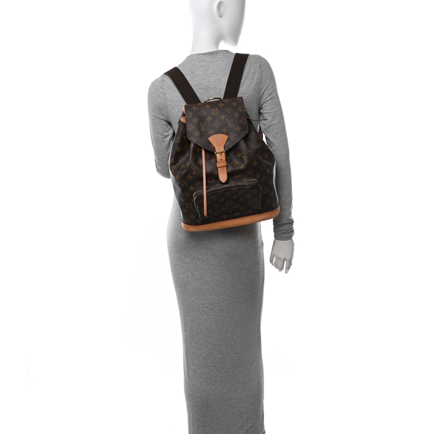 Louis Vuitton Monogram Montsouris GM Backpack 2 of 22