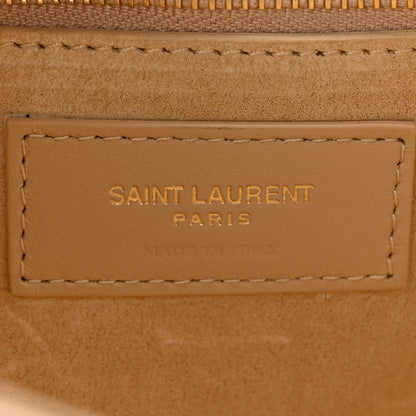 Saint Laurent Smooth Calfskin Le 5 A 7 Hobo Dark Beige 6 of 10