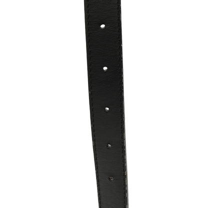 Louis Vuitton Calfskin Monogram 20mm LV Iconic Reversible Belt 85 34 Black 4 of 6