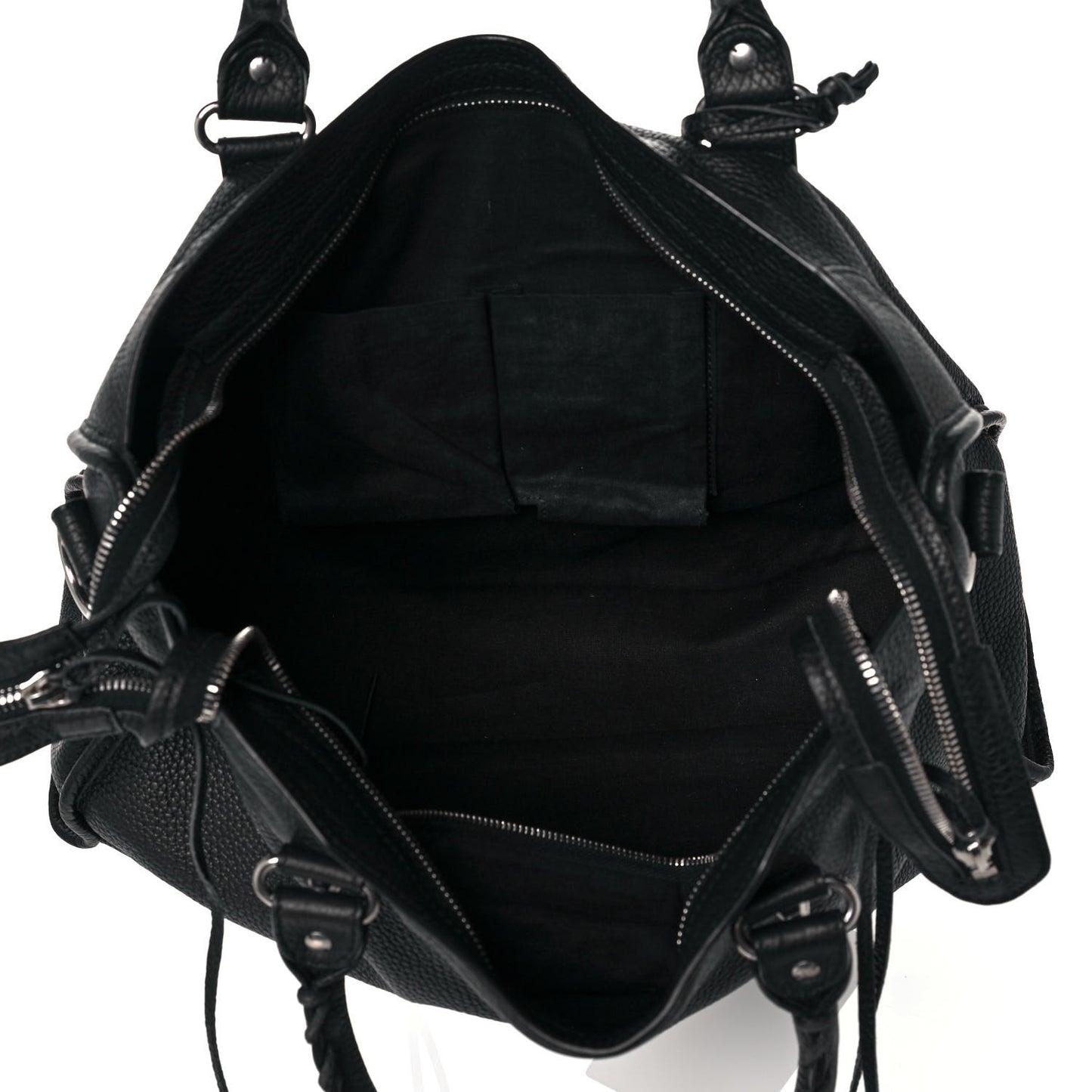 Vibrato Calfskin Classic Silver Hardware City Black