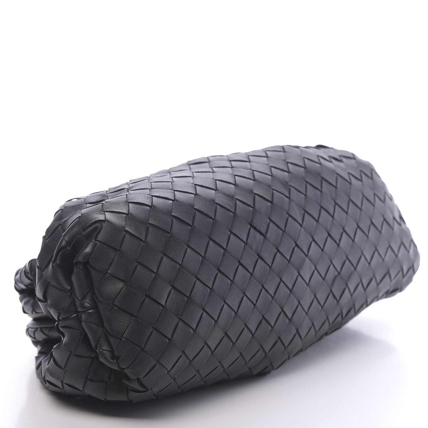 Bottega Veneta Nappa Maxi Intreccio The Pouch Oversized Clutch Black 5 of 10