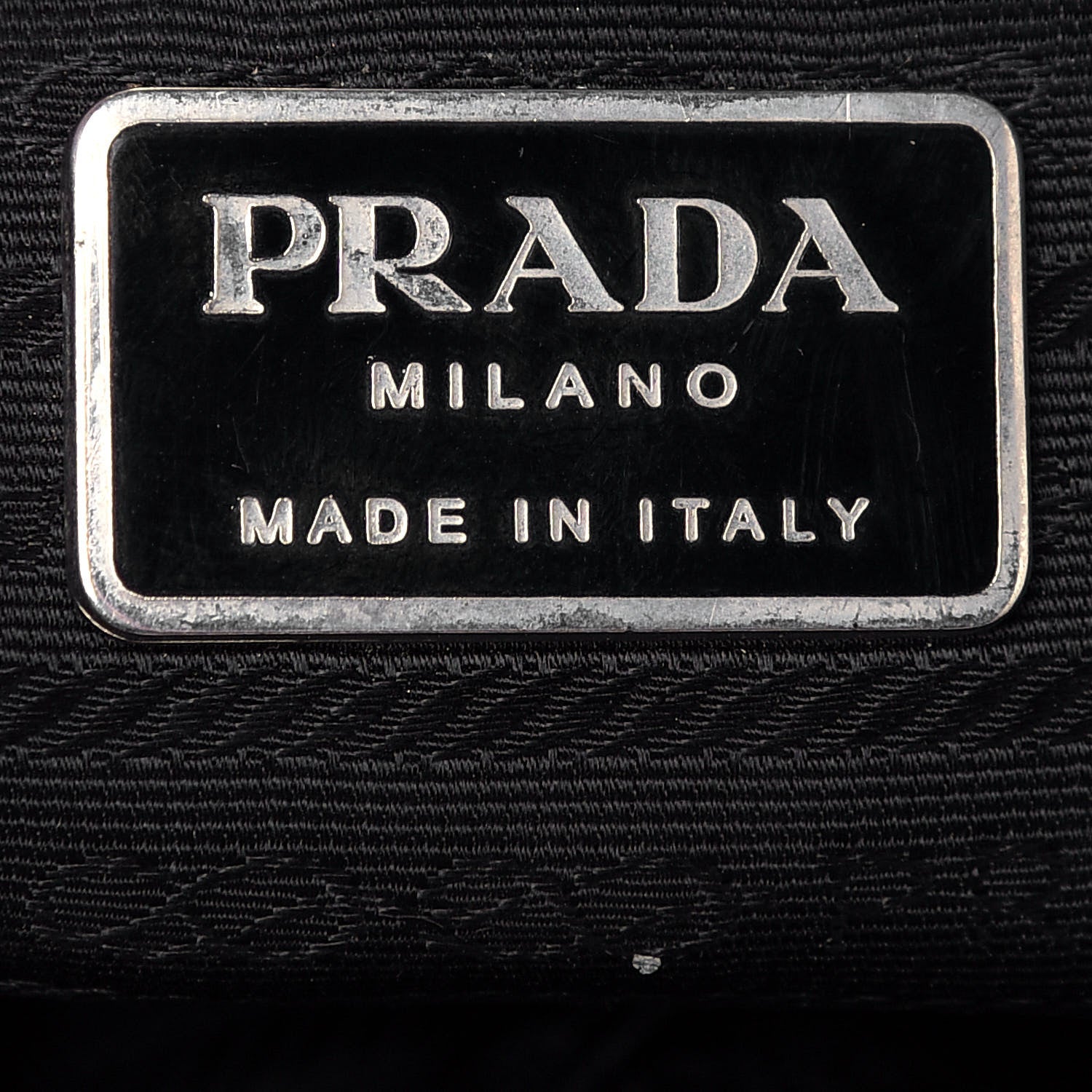 Prada Nylon Vela Medium Backpack Black 6 of 15