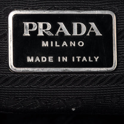 Prada Nylon Vela Medium Backpack Black 6 of 15