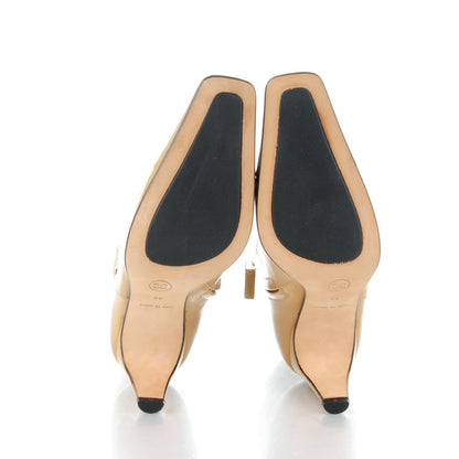 Chanel Calfskin Cap Toe Short Boots 36 Tan 5 of 10
