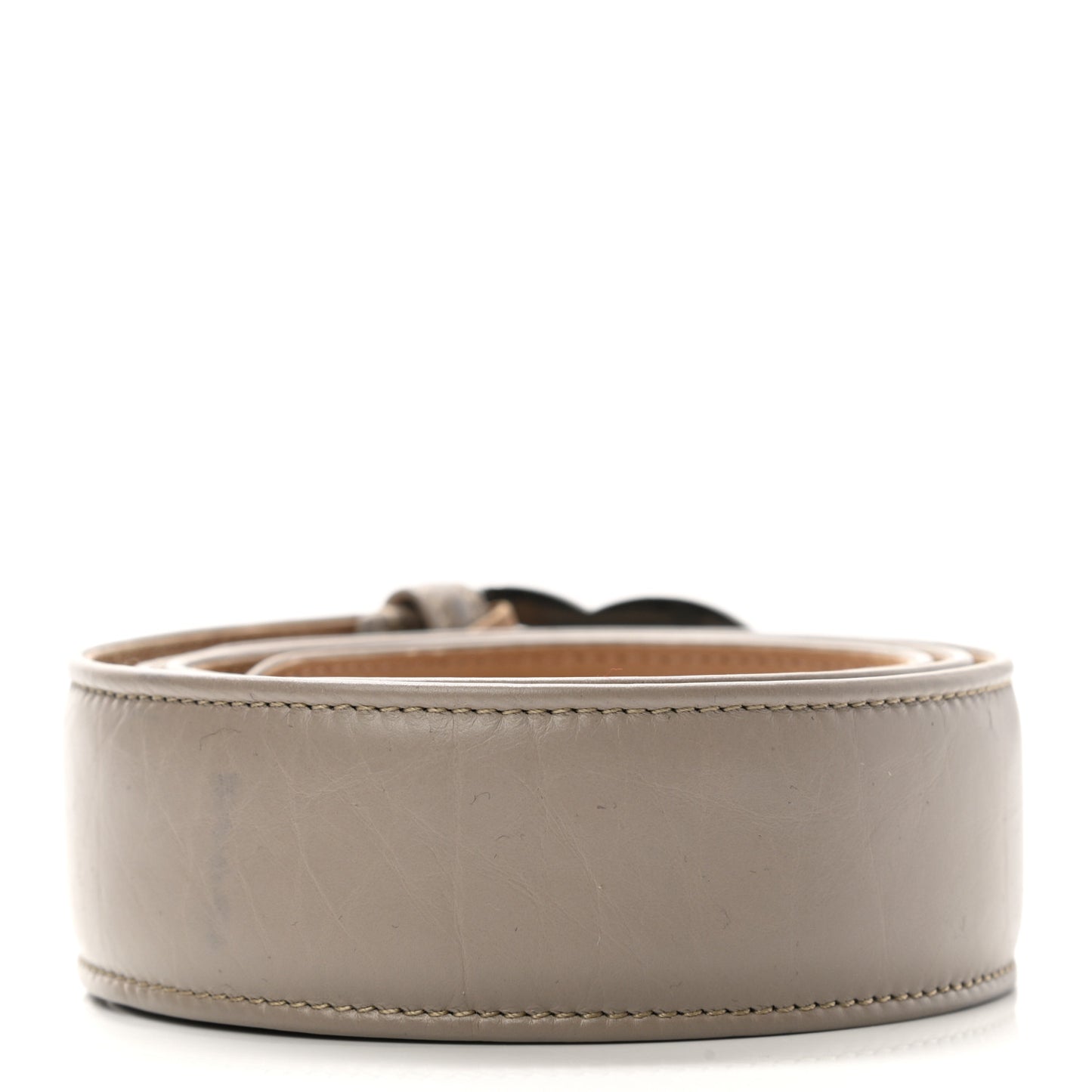 Lambskin Lucky Charms CC Belt 90 36 Beige