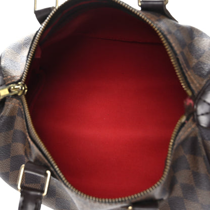 Louis Vuitton Damier Ebene Speedy 25 4 of 10