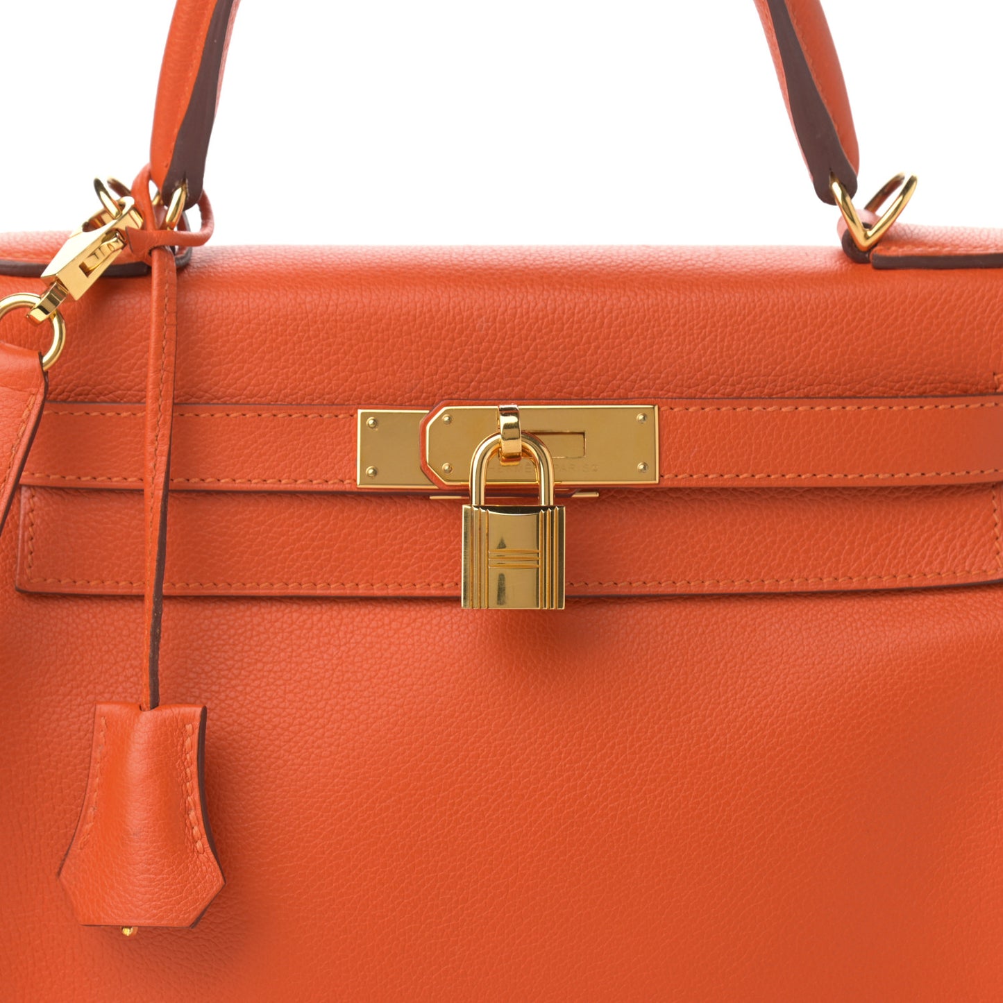 Evercolor Kelly Retourne 28 Orange