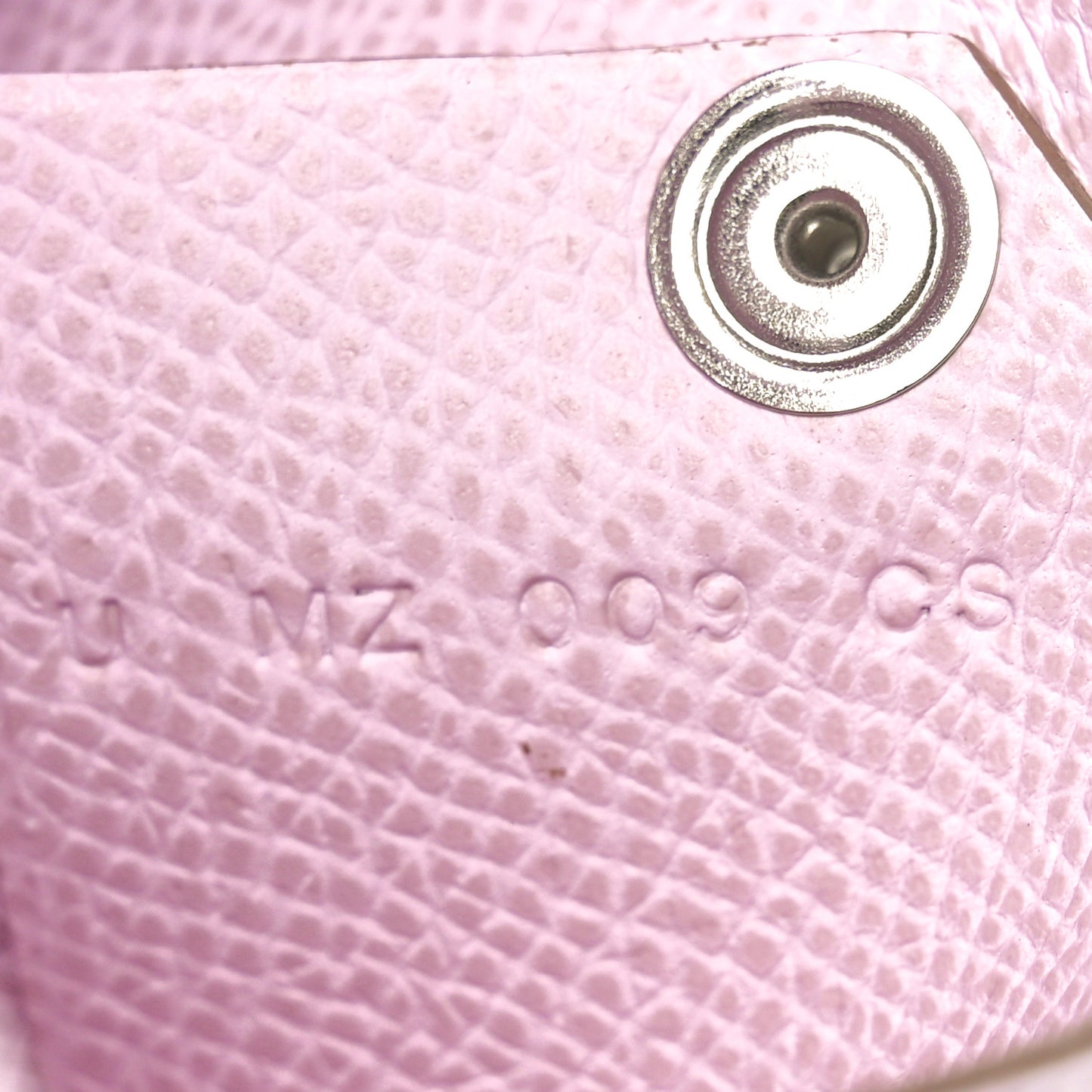 Epsom Calvi Duo Card Case Mauve Pale