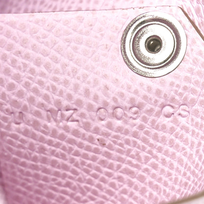 Hermes Epsom Calvi Duo Card Case Mauve Pale 8 of 9