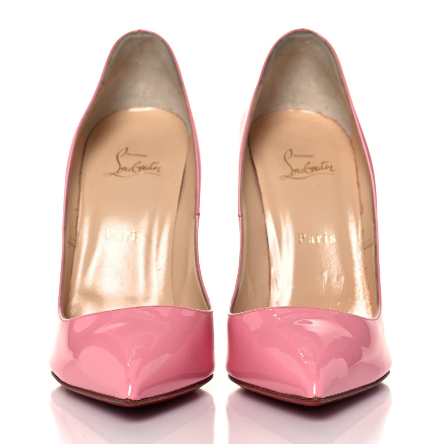 Christian Louboutin Patent So Kate 120 Pumps 41.5 Begonia 2 of 9