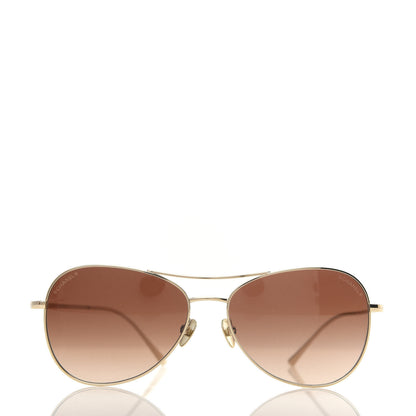 Chanel Sunglasses 4259-T Gold 2 of 8