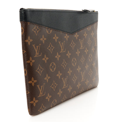 Louis Vuitton Monogram Daily Pouch Black 3 of 8