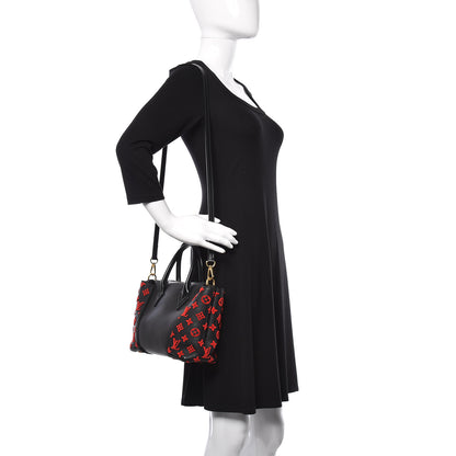 Louis Vuitton Veau Cachemire Tote W BB Black 2 of 10