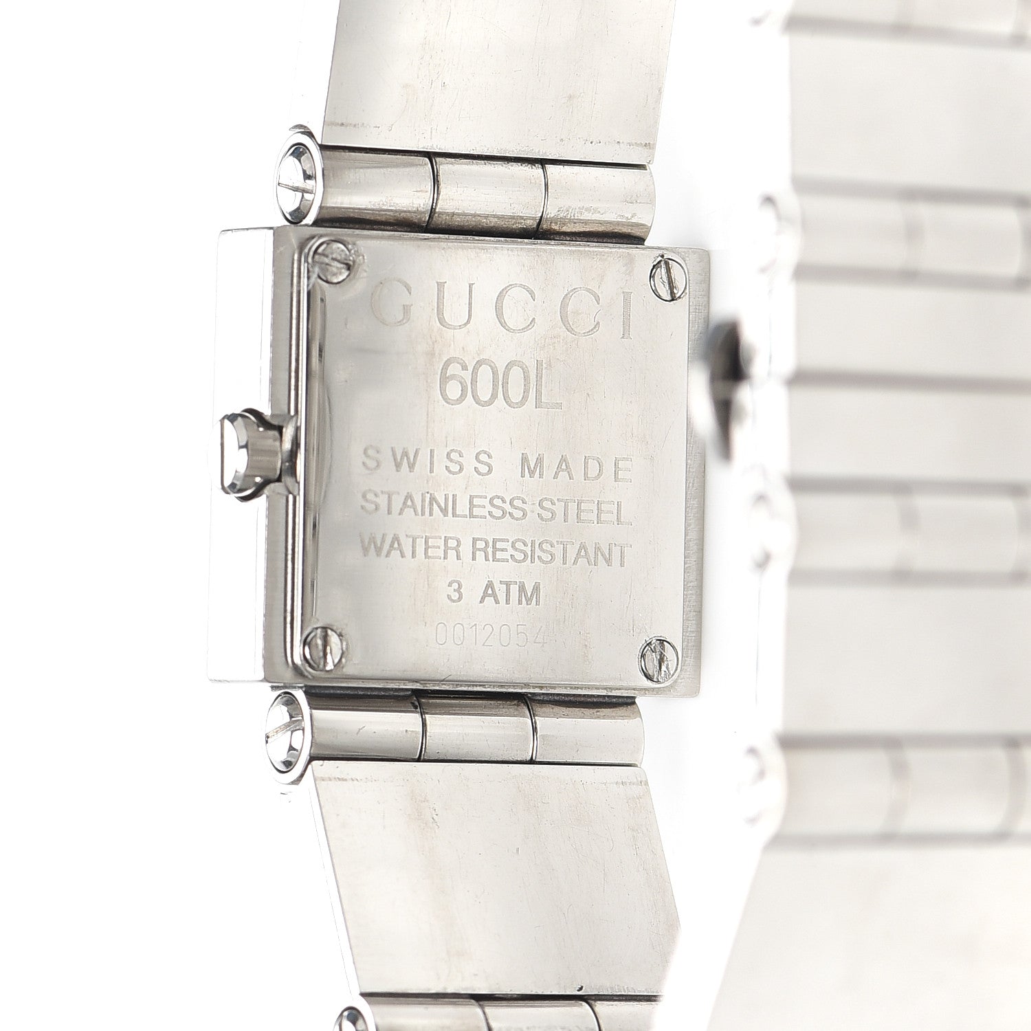 Gucci Stainless Steel 20mm 600L Quartz Watch White 4 of 5