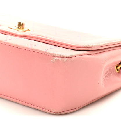 Chanel Lambskin Quilted Mini Bijoux Diana Flap Pink 10 of 13