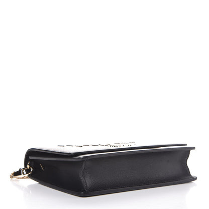 Givenchy Calfskin Triangle Studded Pandora Chain Wallet Black 4 of 6