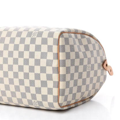 Louis Vuitton Damier Azur Speedy 30 7 of 11