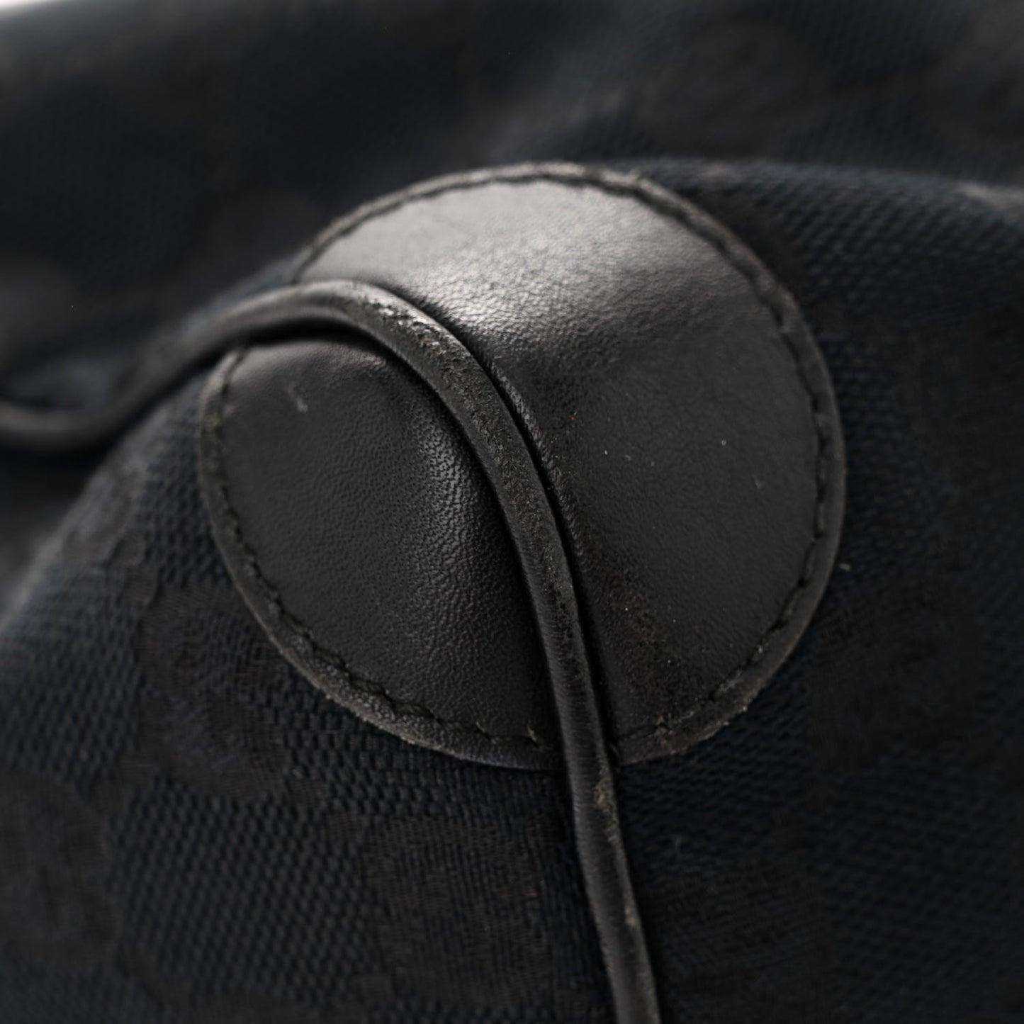 Monogram Medium Boston Bag Black