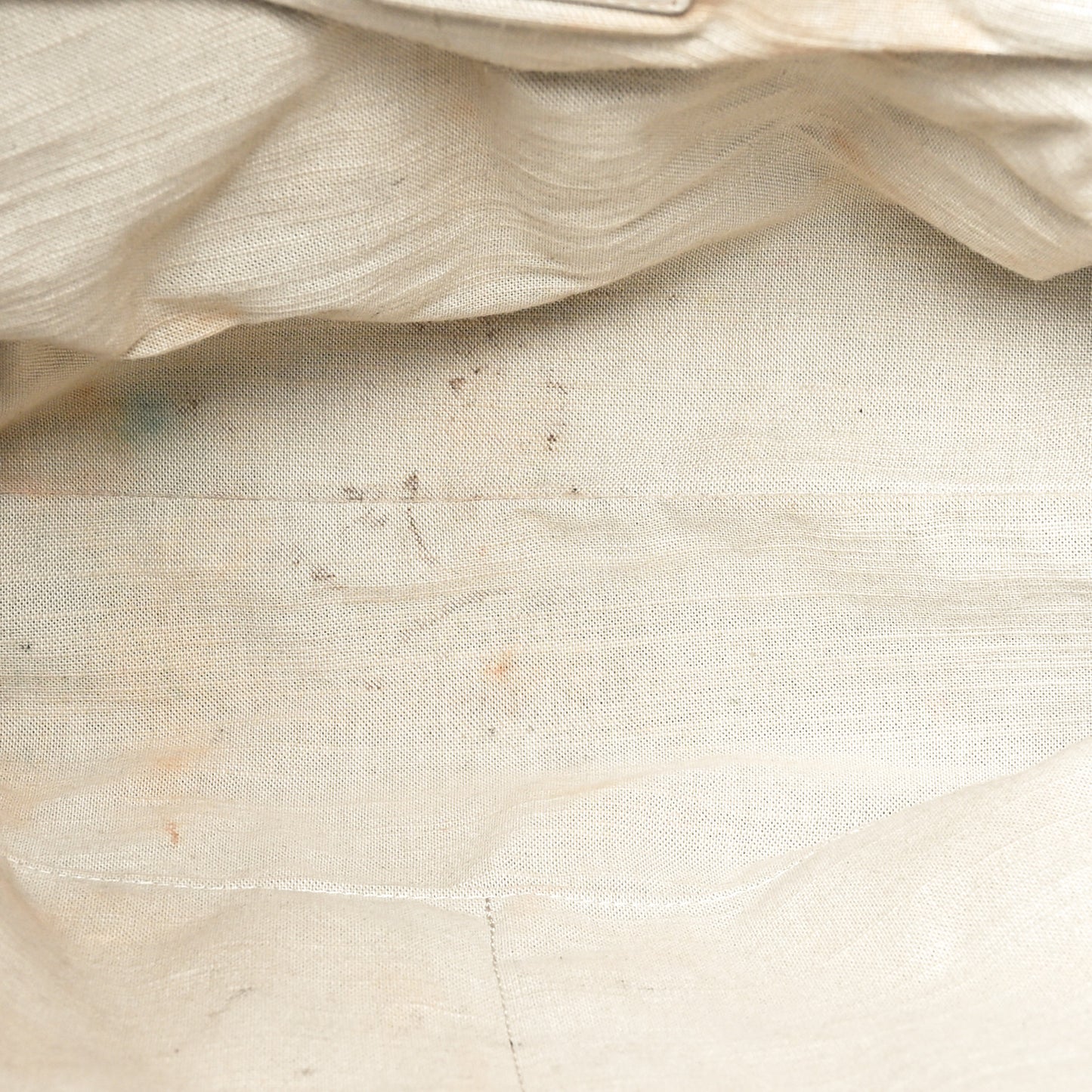 Metallic Calfskin Medium Deauville Tote Silver