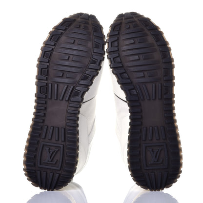 Louis Vuitton Suede Monogram Run Away Sneakers 38 White 6 of 10