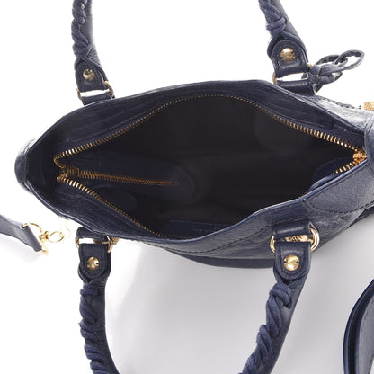 Balenciaga Agneau Giant 12 Gold Hardware Mini City Gris Chartreux 5 of 9