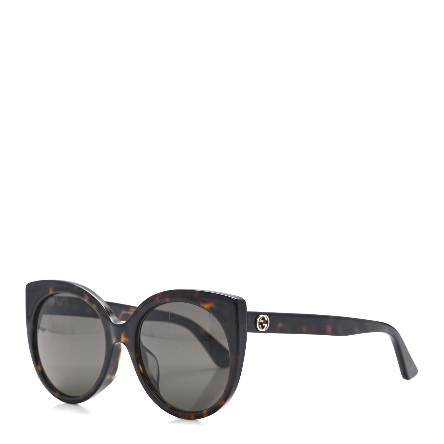 Gucci Acetate Cat Eye Sunglasses GG0325S Tortoise 1 of 7