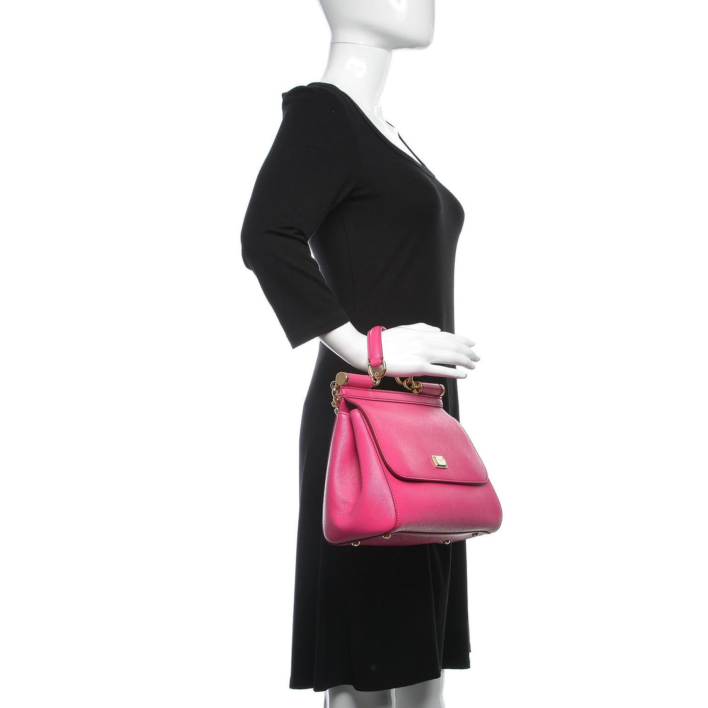 Dauphine Medium Miss Sicily Satchel Pink