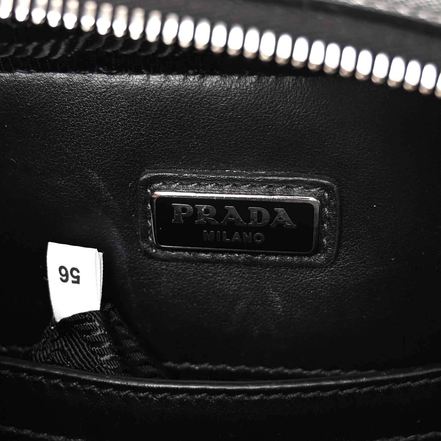 Saffiano Crossbody Messenger Bag Black