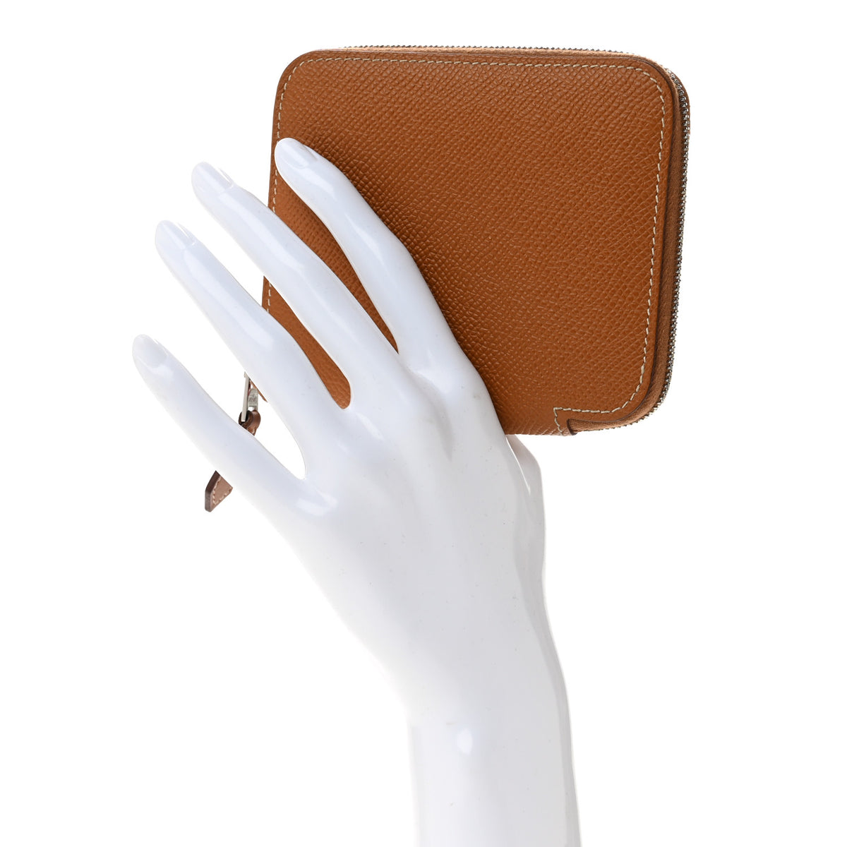 Epsom Silk'in Compact Wallet Gold Rose Mexico Bougainvillier